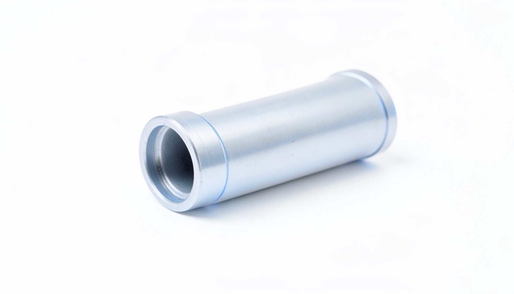 Product card showing a pre-roll tube against a clean white background with subtle blue accents